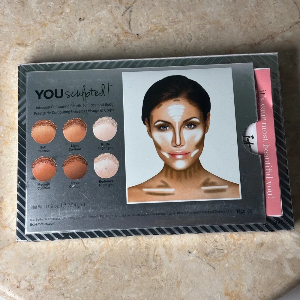 IT Cosmetics You Sculpted! Universal Contouring Palette 0.54oz Multi 6 Shades